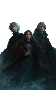 Dark Fantasy Sorcerers Vinyl Car Decal Sticker – Waterproof & UV-Resistant 8"