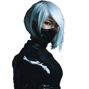 Latex Suit Woman V2 Vinyl Car Decal Sticker – Waterproof & UV-Resistant 8"