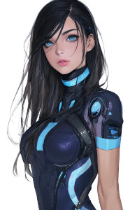 Ashley From Mass Effect Vinyl Car Decal Sticker – Waterproof & UV-Resistant 8"