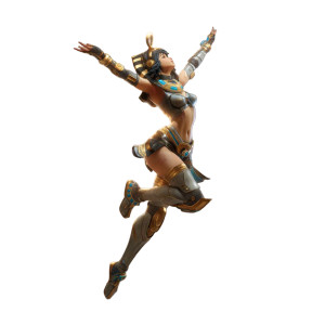 Pharaoh Heroine Vinyl Car Decal Sticker – Waterproof & UV-Resistant 8"