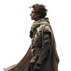 Desert Prince Portrait Vinyl Car Decal Sticker – Waterproof & UV-Resistant 8"