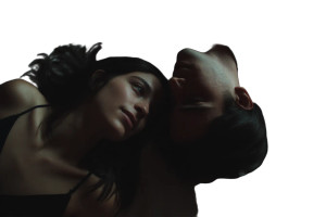 Cinematic Couple Close-Up Vinyl Car Decal Sticker – Waterproof & UV-Resistant 8"