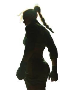 Cammy Street Fighter V4 Vinyl Car Decal Sticker – Waterproof & UV-Resistant 8"