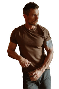 Ex-Military Bodybuilder Vinyl Car Decal Sticker – Waterproof & UV-Resistant 8"