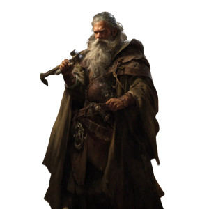 Dwarven Carpenter Vinyl Car Decal Sticker – Waterproof & UV-Resistant 8"