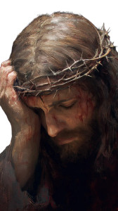 Sad Jesus Christ Vinyl Car Decal Sticker – Waterproof & UV-Resistant 8"