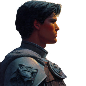 Fantasy Armored Warrior V3 Vinyl Car Decal Sticker – Waterproof & UV-Resistant 8"