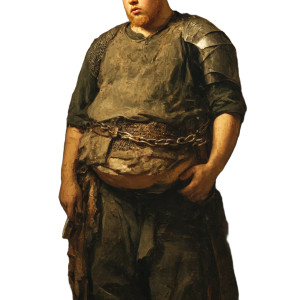 Medieval Soldier V5 Vinyl Car Decal Sticker – Waterproof & UV-Resistant 8"