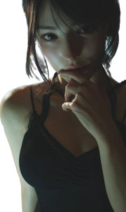 Elegant Anime Woman V14 Vinyl Car Decal Sticker – Waterproof & UV-Resistant 8"