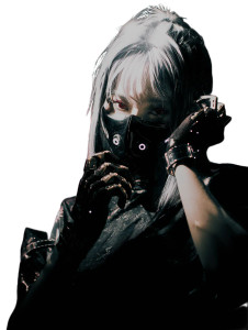 Cyberpunk Anime Girl V28 Vinyl Car Decal Sticker – Waterproof & UV-Resistant 8"