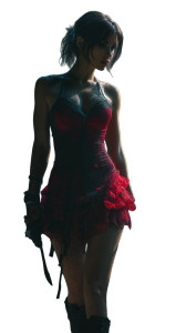 Warrior With Eyepatch V2 Vinyl Car Decal Sticker – Waterproof & UV-Resistant 8"