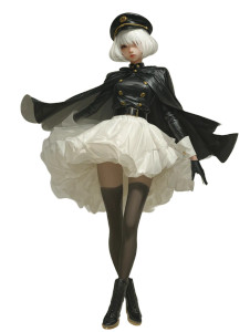 Magical Military Officer V2 Vinyl Car Decal Sticker – Waterproof & UV-Resistant 8"