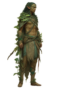 Elf Druid Vinyl Car Decal Sticker – Waterproof & UV-Resistant 8"