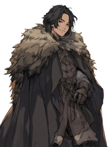 Griffith In Furs Vinyl Car Decal Sticker – Waterproof & UV-Resistant 8"