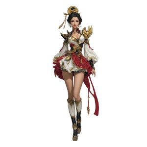 Chinese Goddess Vinyl Car Decal Sticker – Waterproof & UV-Resistant 8"