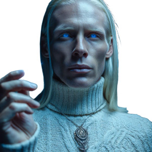 Pleiadian Nordic Alien Vinyl Car Decal Sticker – Waterproof & UV-Resistant 8"