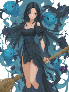 Anime Sorceress Vinyl Car Decal Sticker – Waterproof & UV-Resistant 8" Anime Sorceress Vinyl Car Decal Sticker – Waterproof & UV-Resistant 8"