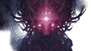 Cosmic Data Entity Vinyl Car Decal Sticker – Waterproof & UV-Resistant 8"