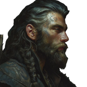 Epic Rpg Fantasy Portrait Vinyl Car Decal Sticker – Waterproof & UV-Resistant 8"