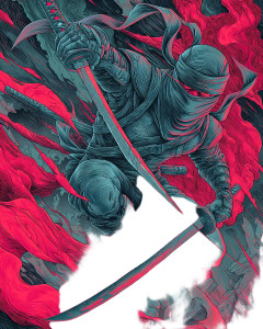 Ninja Poster Vinyl Car Decal Sticker – Waterproof & UV-Resistant 8"