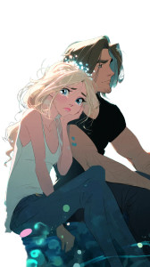 Melancholic Disney Duo Vinyl Car Decal Sticker – Waterproof & UV-Resistant 8"