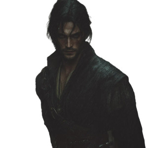 Witcher Portrait Vinyl Car Decal Sticker – Waterproof & UV-Resistant 8"