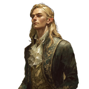 Young Elf Prince Vinyl Car Decal Sticker – Waterproof & UV-Resistant 8"