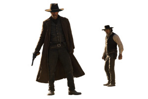 Lone Cowboy Standoff Vinyl Car Decal Sticker – Waterproof & UV-Resistant 8"