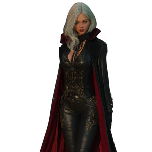 Enigmatic Sorceress V3 Vinyl Car Decal Sticker – Waterproof & UV-Resistant 8"