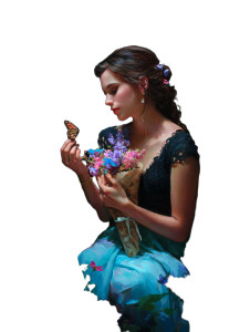 Dark Palace Princess Vinyl Car Decal Sticker – Waterproof & UV-Resistant 8"