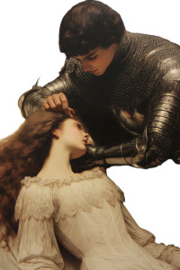 Medieval Gabelin Scene Vinyl Car Decal Sticker – Waterproof & UV-Resistant 8"