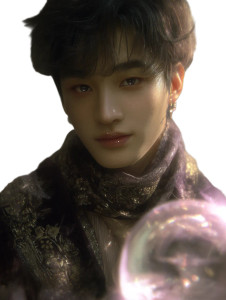 Mysterious Fortune Teller Vinyl Car Decal Sticker – Waterproof & UV-Resistant 8"