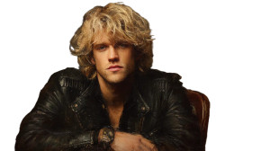 Blond Man Portrait Vinyl Car Decal Sticker – Waterproof & UV-Resistant 8"