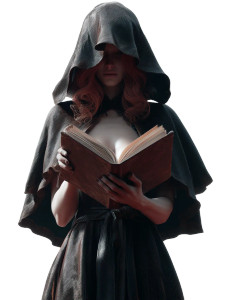 Dark Fantasy Reader Vinyl Car Decal Sticker – Waterproof & UV-Resistant 8"