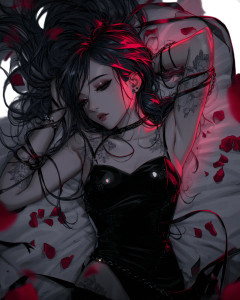 Melancholic Night Sky V3 Vinyl Car Decal Sticker – Waterproof & UV-Resistant 8"