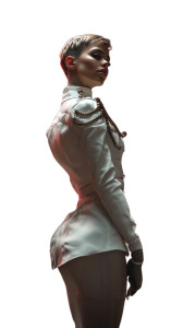 Chess Rook Woman Vinyl Car Decal Sticker – Waterproof & UV-Resistant 8"