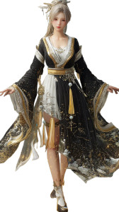 Celestial Scholar Deity Vinyl Car Decal Sticker – Waterproof & UV-Resistant 8"