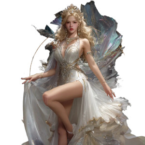 Disney Princess V5 Vinyl Car Decal Sticker – Waterproof & UV-Resistant 8"