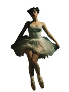 Melancholic Doll Girl Vinyl Car Decal Sticker – Waterproof & UV-Resistant 8"