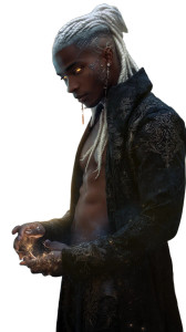 Ethereal Black Man Vinyl Car Decal Sticker – Waterproof & UV-Resistant 8"