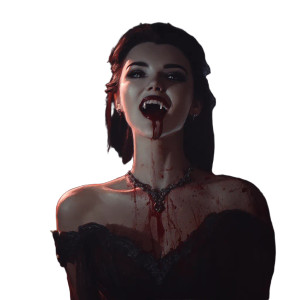 Vampire Vinyl Car Decal Sticker – Waterproof & UV-Resistant 8" Vampire Vinyl Car Decal Sticker – Waterproof & UV-Resistant 8"