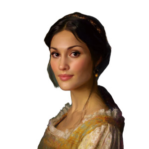 Noblewoman Portrait V2 Vinyl Car Decal Sticker – Waterproof & UV-Resistant 8" Noblewoman Portrait V2 Vinyl Car Decal Sticker – Waterproof & UV-Resistant 8"