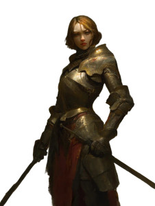 Joan Of Arc V5 Vinyl Car Decal Sticker – Waterproof & UV-Resistant 8"