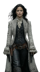 Post-Apocalyptic Gunslinger Vinyl Car Decal Sticker – Waterproof & UV-Resistant 8"