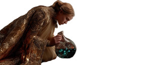 Celestial Priestess Ritual Vinyl Car Decal Sticker – Waterproof & UV-Resistant 8"