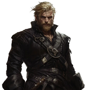 Pirate Captain Concept Vinyl Car Decal Sticker – Waterproof & UV-Resistant 8"