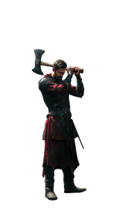 Nervous Medieval Executioner Vinyl Car Decal Sticker – Waterproof & UV-Resistant 8"