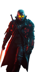 Cyberpunk Witcher Vinyl Car Decal Sticker – Waterproof & UV-Resistant 8"