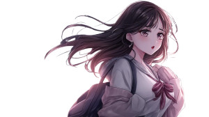 Hesitant Glance Back Vinyl Car Decal Sticker – Waterproof & UV-Resistant 8"