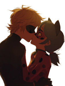 Ladybug Kisses Cat Vinyl Car Decal Sticker – Waterproof & UV-Resistant 8"